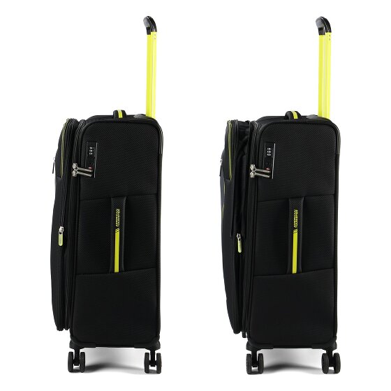 American Tourister Aktivus 4 wheels Suitcase set 3-piece with expansion pleat