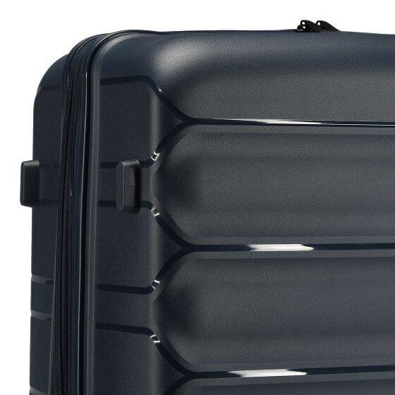 d&n Travel Line 4700 4 wheels Trolley 78 cm with expansion pleat