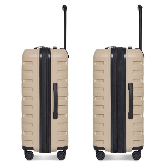 Smartbox Edition 01 4 wheels Suitcase set 3-piece with expansion pleat