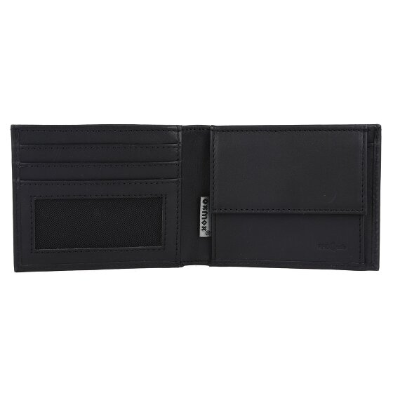 oxmox Leather Wallet RFID protection Leather 10.5 cm