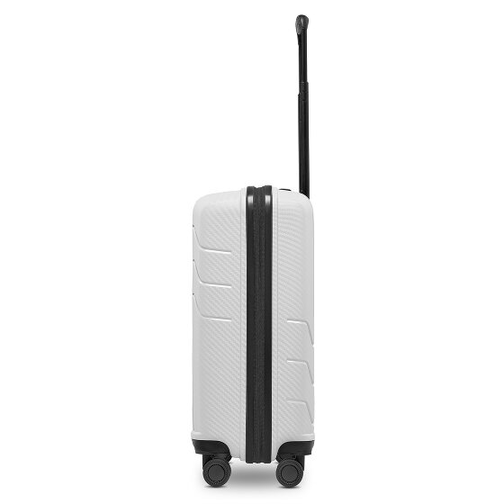 Redolz Essentials 17 4-wheel cabin trolley 55 cm soft-pocket laptop compartment