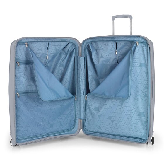 Gabol Queens 4 wheels Suitcase set 2-piece with expansion pleat