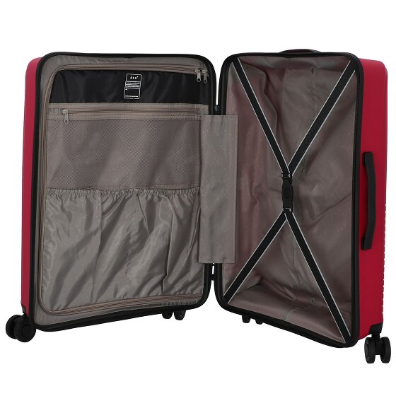d&n Travel Line 4000 4 Roll Suitcase Set 3pcs.