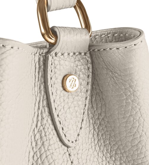 Lazarotti Bologna Leather Crossbody Bucket Bag, 25 cm