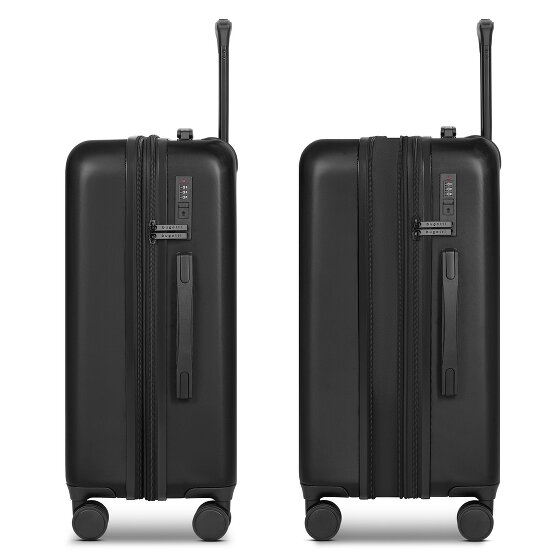 Bugatti Valencia 2.0 4 wheels Suitcase set 3-piece with expansion pleat