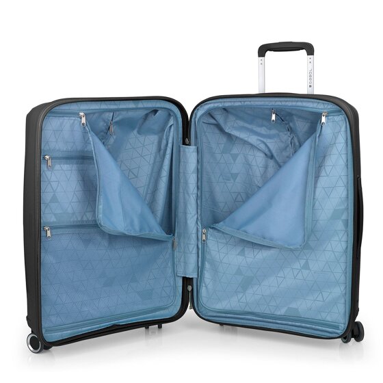 Gabol Queens 4 wheels Trolley M 64.5 cm with expansion pleat