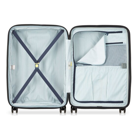 Delsey Paris Longitude 4 wheels Trolley 69 cm with expansion pleat