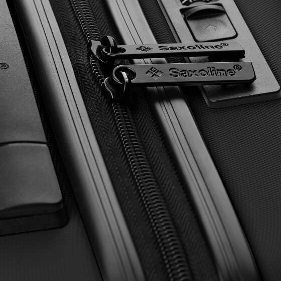 Saxoline Miami 4 wheels Suitcase set 3-piece with expansion pleat