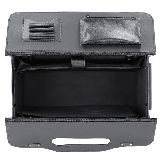 Alassio Leather pilot case 45 cm laptop compartment