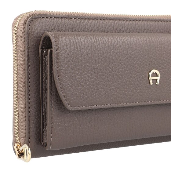 Aigner Clutch purse Leather 20 cm