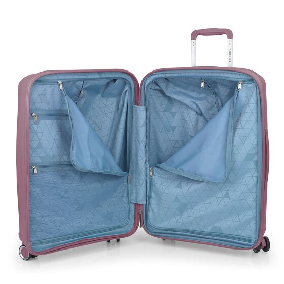 Gabol Queens 4 wheels Suitcase set 2-piece with expansion pleat