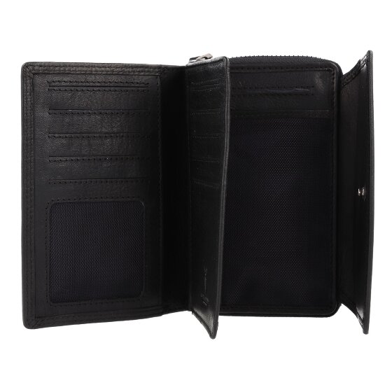 Jack Kinsky Wallet RFID protection Leather 13.5 cm