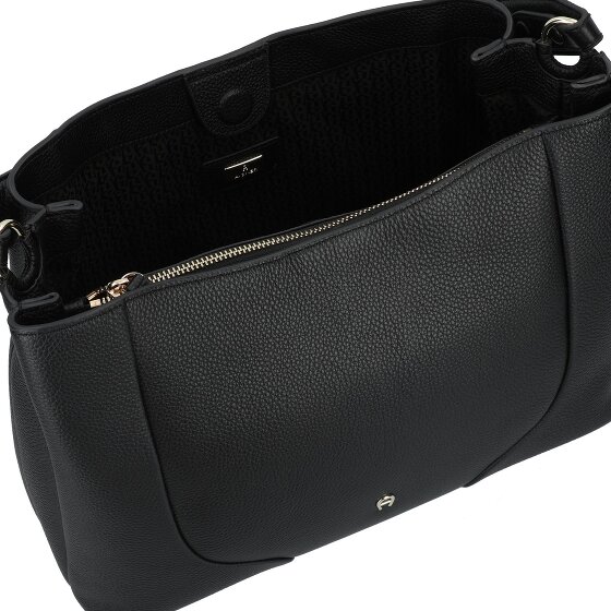 Aigner Mara Shoulder Bag Leather 33 cm