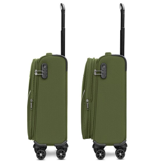 Stratic taska 4 Roll Cabin Trolley S 55 cm with Expanding Pleat