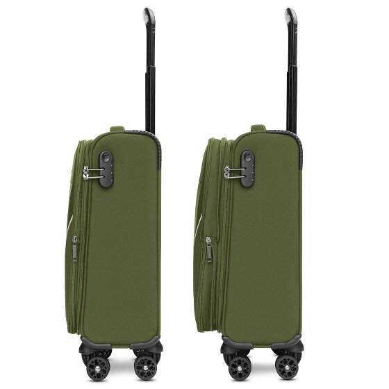 Stratic taska 4 Roll Cabin Trolley S 55 cm with Expanding Pleat
