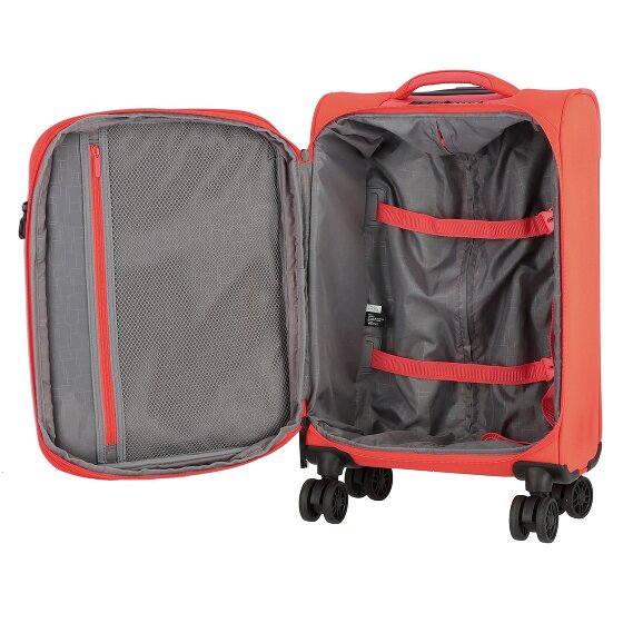 Jump Monthélys 4 wheels Cabin trolley 55 cm with expansion pleat