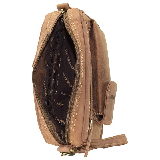 Greenburry Vintage men bag leather 22 cm