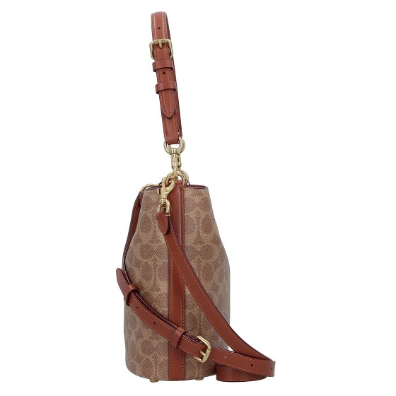Coach Willow Shoulder Bag Leather 21 cm