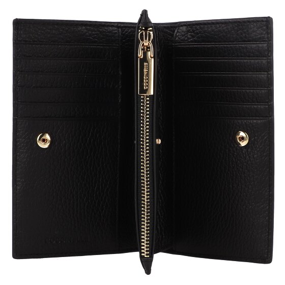 Coccinelle Metallic Wallet RFID protection Leather 16 cm