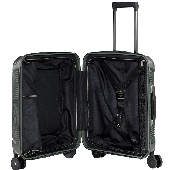 Travelite Millennium 4 wheels Cabin trolley 55 cm Laptop compartment