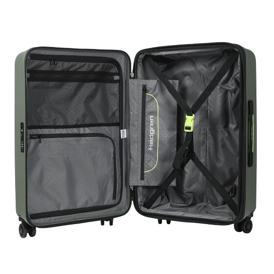 Hedgren Comby Grip M Exp 4 wheels Trolley 65 cm with expansion pleat