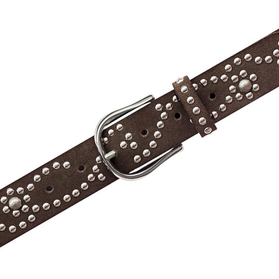 b.belt Studded belt Genuine Leather