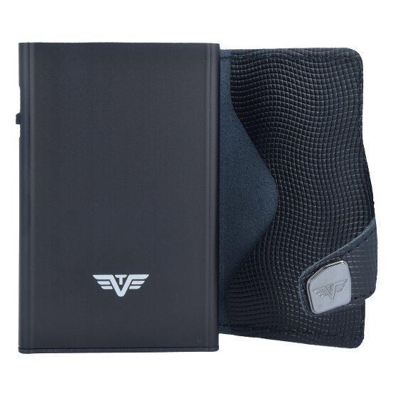 Tru Virtu Click & Slide credit card case wallet RFID leather 6.5 cm