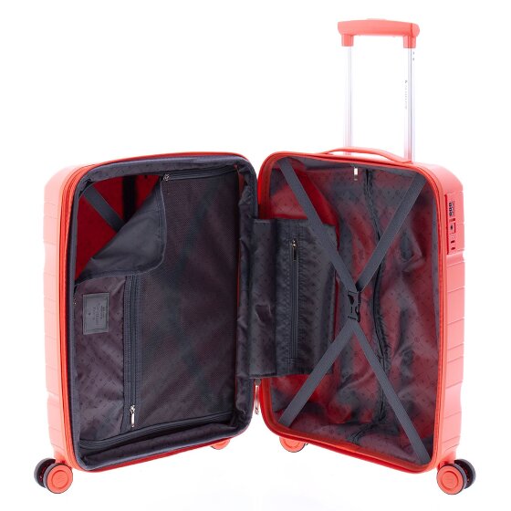 Gladiator 3800 4 wheels Cabin trolley 55 cm with expansion pleat