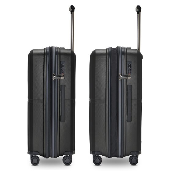 Pactastic Collection 01 4 wheels Trolley M 67 cm with expansion pleat