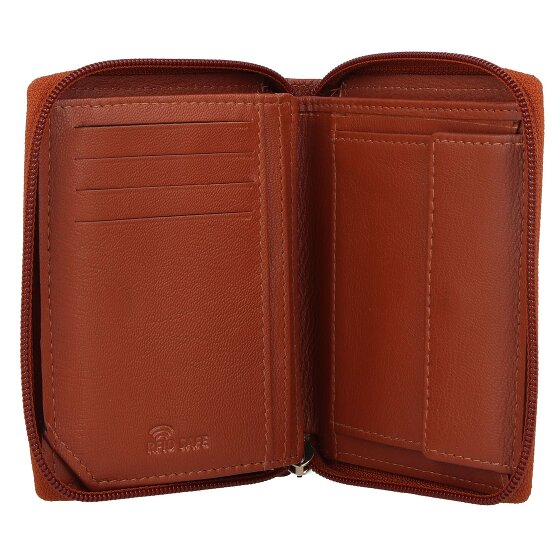 mano Don Leonardo wallet RFID leather 10 cm