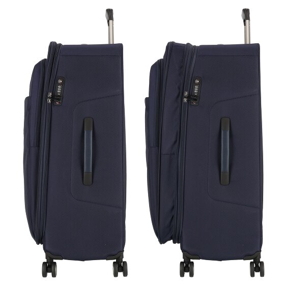 Piquadro Brief 4 wheels Trolley 78 cm with expansion pleat Piquadro Brief 4 wheels Trolley 78 cm with expansion pleat