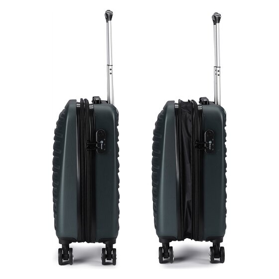 Benzi 5493 4 wheels Cabin trolley S 53 cm with expansion pleat