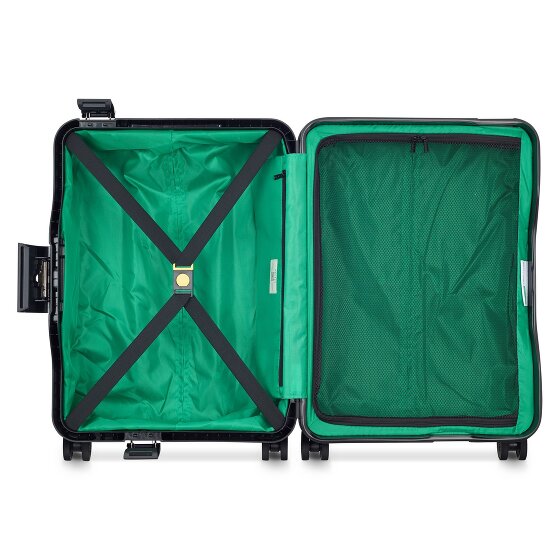 Delsey Paris x United Colors of Benetton Color Block Hardside 4-wheel cabin trolley 55 cm
