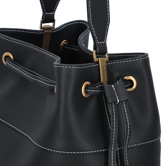 PINKO Secchiello Shoulder Bag Leather 25 cm