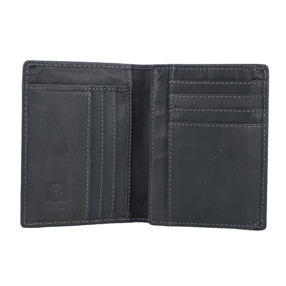 Greenburry Vintage identity card case RFID leather 9 cm