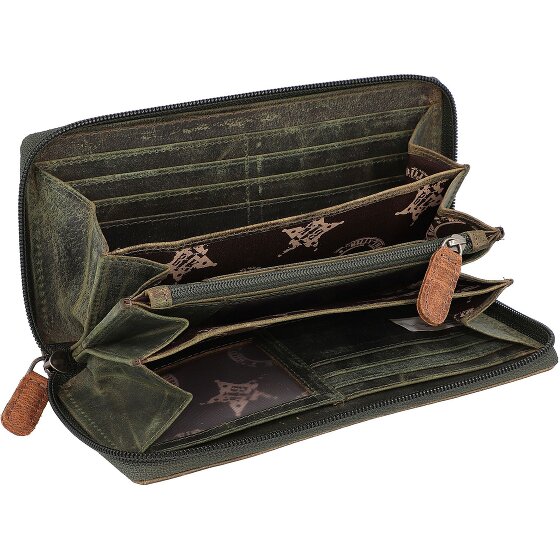 Billy the Kid Hunter wallet RFID leather 19 cm