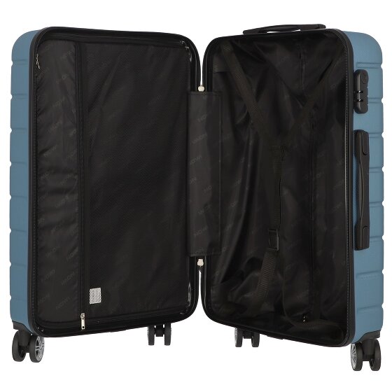 Nowi Bergamo 4 wheels Suitcase set 3-piece