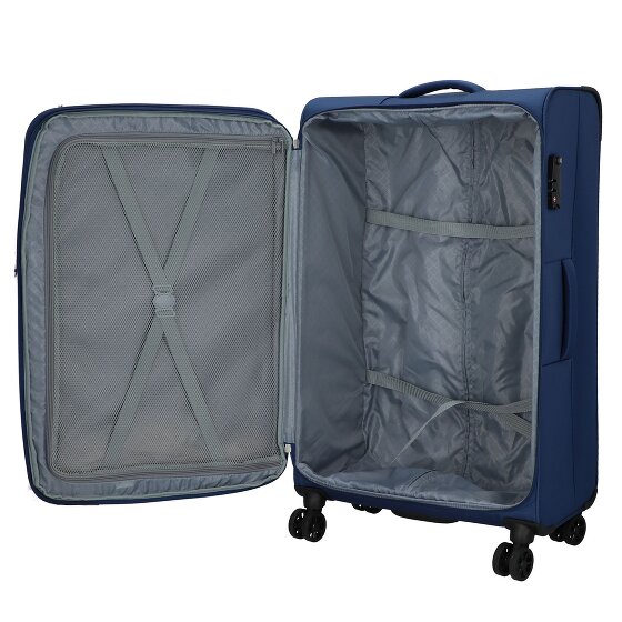 d&n Travel Line 6404 4 Roll Trolley 78 cm
