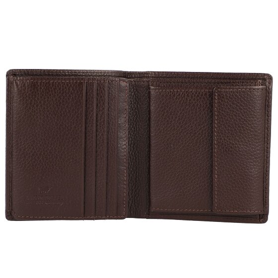 Braun Büffel Prato Wallet RFID protection Leather 9 cm Braun Büffel Prato Wallet RFID protection Leather 9 cm