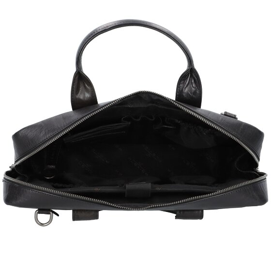 Plevier Rock Basalt Briefcase Leather 41 cm Laptop compartment