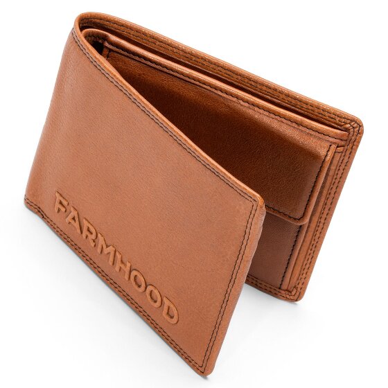 Farmhood Memphis Wallet RFID protection Genuine Leather 12.5 cm
