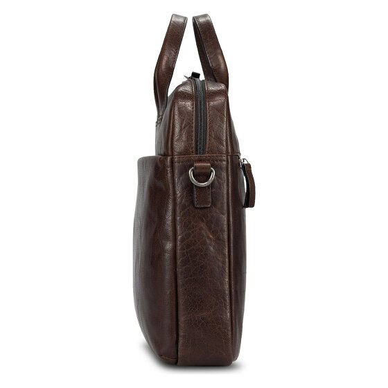 Jost Glasgow Briefcase Genuine Leather 37 cm Laptop compartment