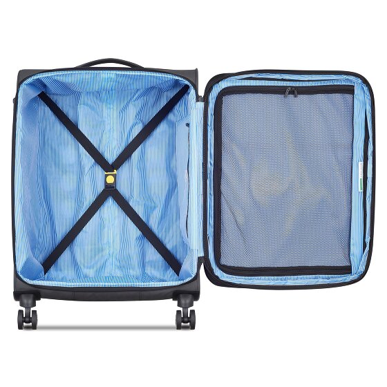 Delsey Paris x United Colors of Benetton BE 4-wheeled trolley 65 cm with expansion fold