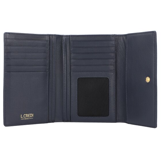 L.Credi Evelyn Wallet RFID protection Genuine Leather 14.5 cm
