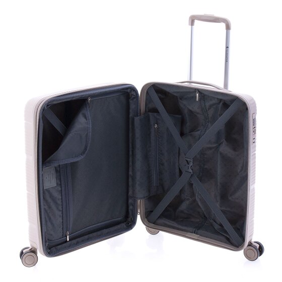 Gladiator 0800 4 wheels Trolley 55 cm with expansion pleat