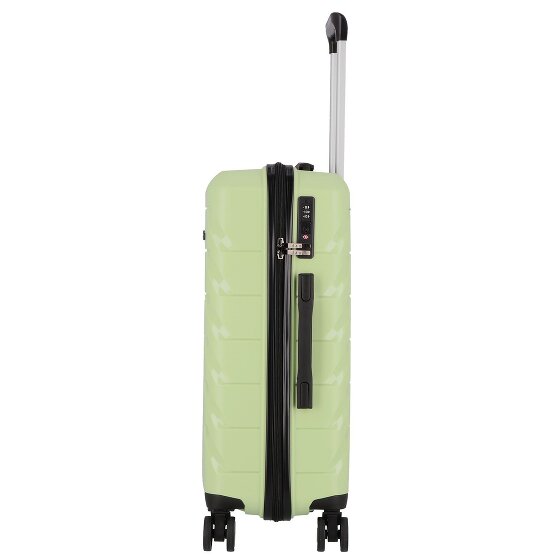 d&n Travel Line 4100 4 wheels Suitcase set 3-piece