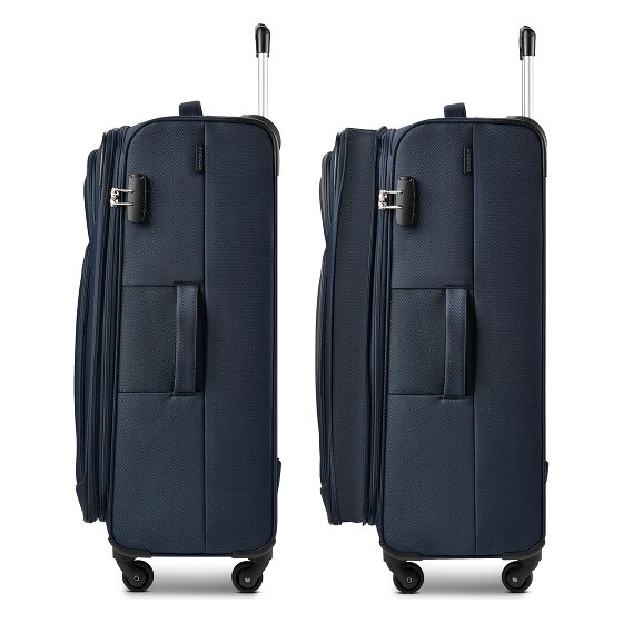 Wenger Beaumont 4-wheel Suitcase Set (S+L) expandable gusset