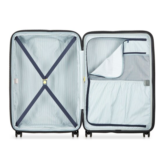 Delsey Paris Longitude 4 wheels Trolley 76 cm Expandable