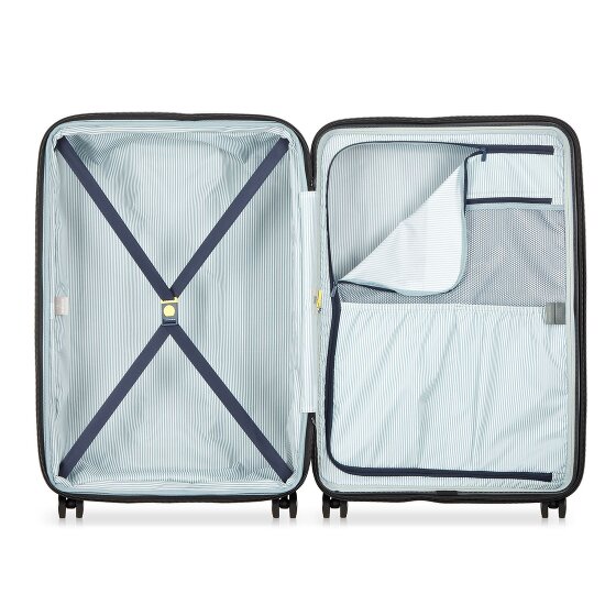 Delsey Paris Longitude 4 wheels Trolley 76 cm with expansion pleat