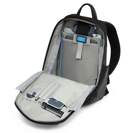 Piquadro Russel Daypack Leather 39 cm Laptop compartment